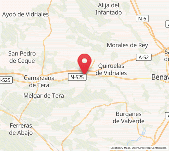 Map of Sitrama de Tera, Castille and León