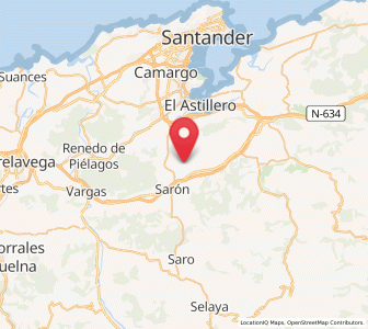 Map of Sobarzo, Cantabria