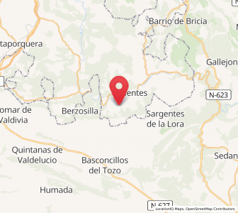 Map of Sobrepeña, Cantabria