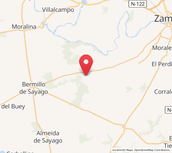 Map of Sogo, Castille and León