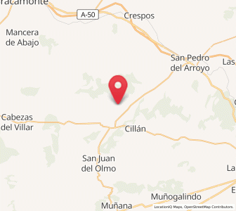 Map of Solana de Ríoalmar, Castille and León