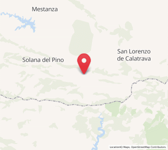 Map of Solanilla del Tamaral, Castille-La Mancha