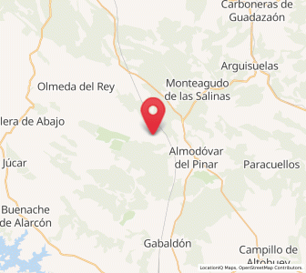 Map of Solera del Gabaldón, Castille-La Mancha