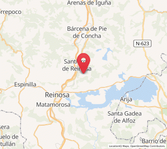 Map of Somballe, Cantabria