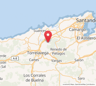 Map of Soña, Cantabria