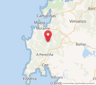 Map of Sorna, Galicia