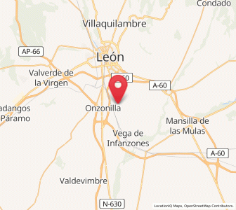 Map of Sótico, Castille and León