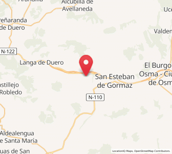 Map of Soto de San Esteban, Castille and León