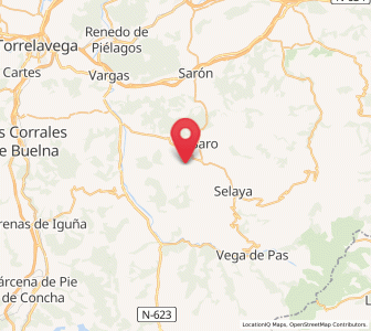 Map of Soto, Cantabria