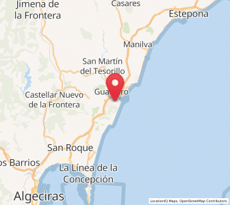 Map of Sotogrande, Andalusia