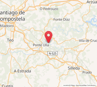 Map of Sub-Cira, Galicia