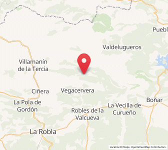 Map of Tabanedo, Castille and León