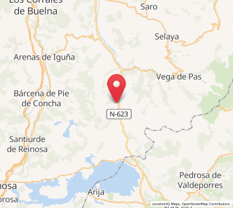 Map of Tablado, Cantabria
