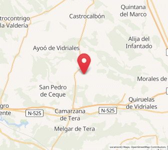 Map of Tardemézar, Castille and León