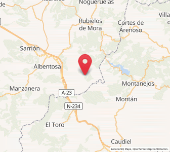 Map of Tarín Nuevo y Viejo, Aragon
