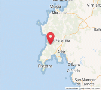 Map of Tedín, Galicia