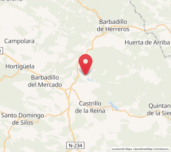 Map of Terrazas, Castille and León