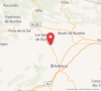 Map of Terrazos, Castille and León
