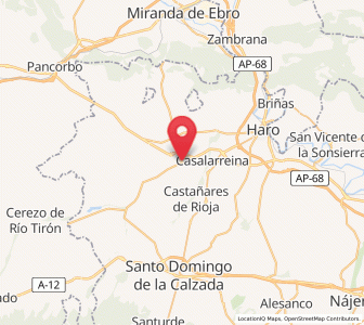 Map of Tirgo, La Rioja
