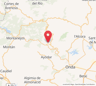 Map of Toga, Valencia