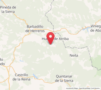 Map of Tolbaños de Arriba, Castille and León