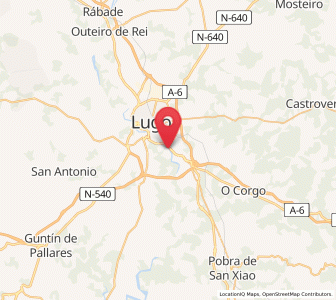 Map of Tolda de Castilla, Galicia