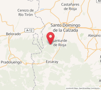 Map of Tondeluna, La Rioja