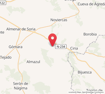 Map of Tordesalas, Castille and León