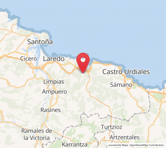 Map of Torquiendo, Cantabria
