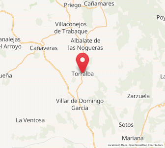 Map of Torralba, Castille-La Mancha