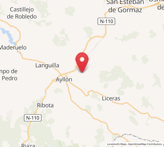 Map of Torraño, Castille and León