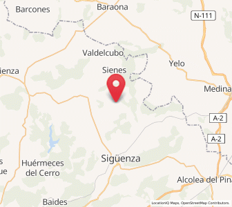 Map of Torre de Valdealmendras, Castille-La Mancha