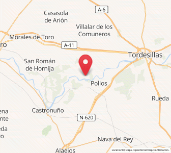 Map of Torre Duero, Castille and León