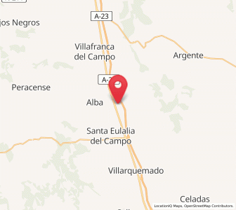 Map of Torre la Cárcel, Aragon