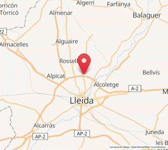 Map of Torre-serona, Catalonia
