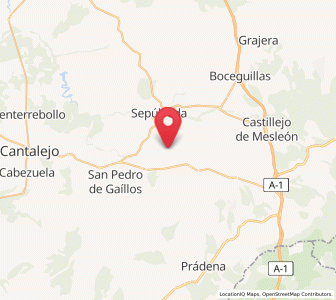 Map of Torrecilla, Castille and León