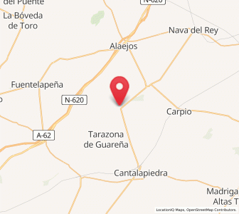 Map of Torrecilla de la Orden, Castille and León
