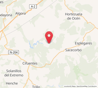 Map of Torrecuadradilla, Castille-La Mancha