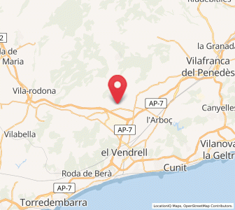 Map of Torregassa, Catalonia