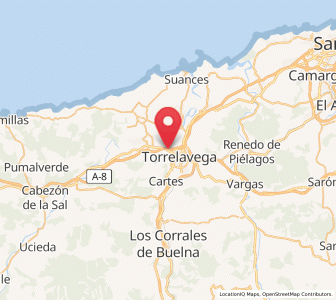 Map of Torres, Cantabria