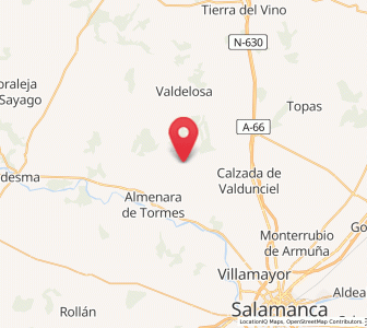 Map of Torresmenudas, Castille and León