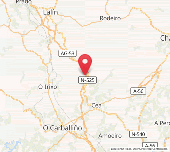 Map of Torrezuela, Galicia