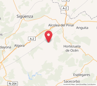 Map of Tortonda, Castille-La Mancha