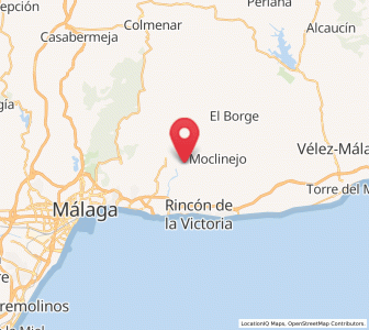 Map of Totalán, Andalusia
