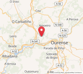 Map of Trasalba, Galicia