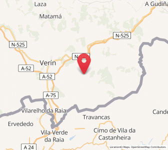 Map of Traseirexa, Galicia