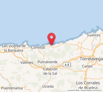 Map of Trasierra, Cantabria
