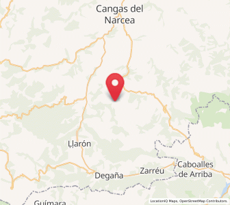 Map of Trasmonte de Arriba, Asturias
