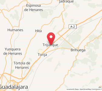 Map of Trijueque, Castille-La Mancha
