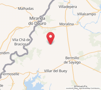 Map of Tudera, Castille and León